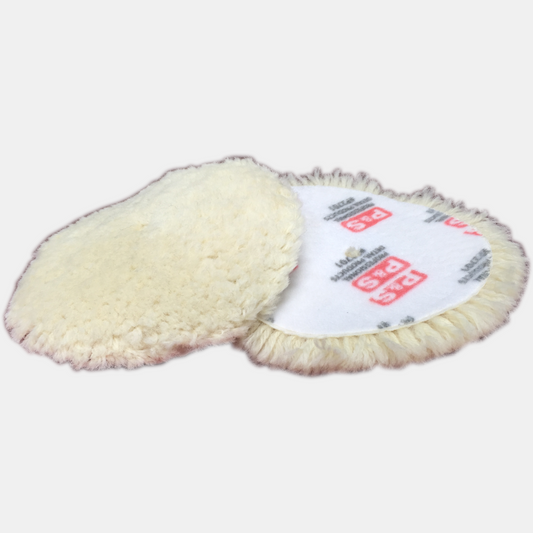 High Action D/A Wool Cutting Pad - White