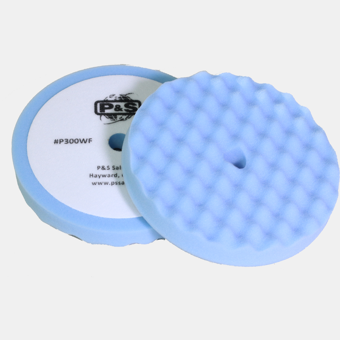 Finish Foam Velcro Waffle Pad-Lt. Blue