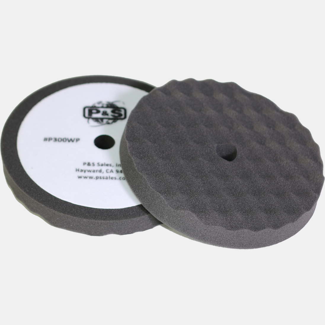 Polish Foam Velcro Waffle Pad-Grey