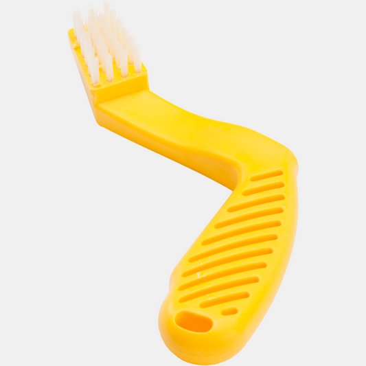 Angled Foam Pad Cleaning Brush