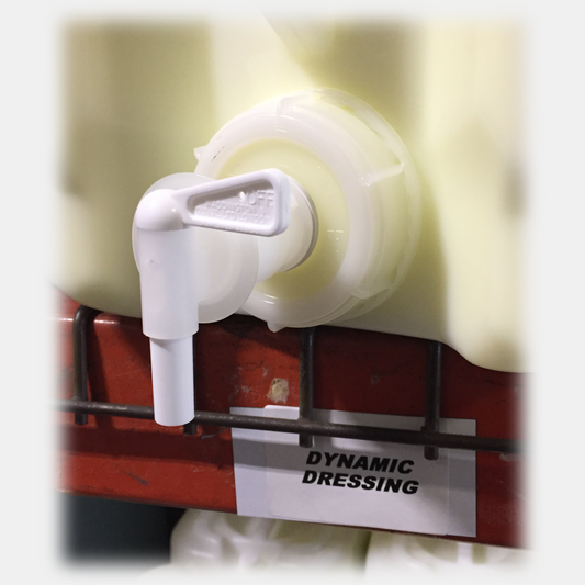 3/8" Spigot White - Male 5 gallon Jug