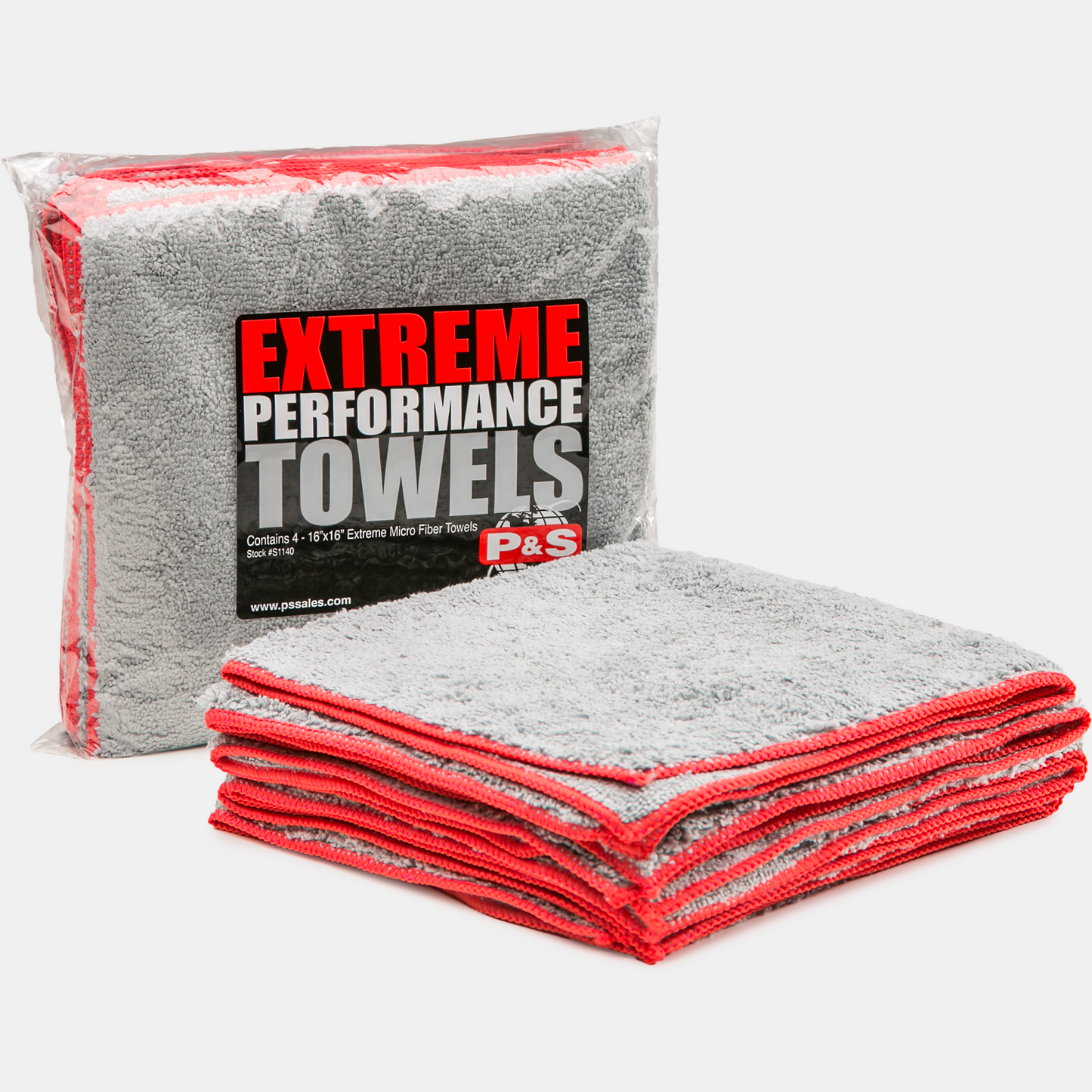 Extreme Perf. Towels - Grey (16"x16")